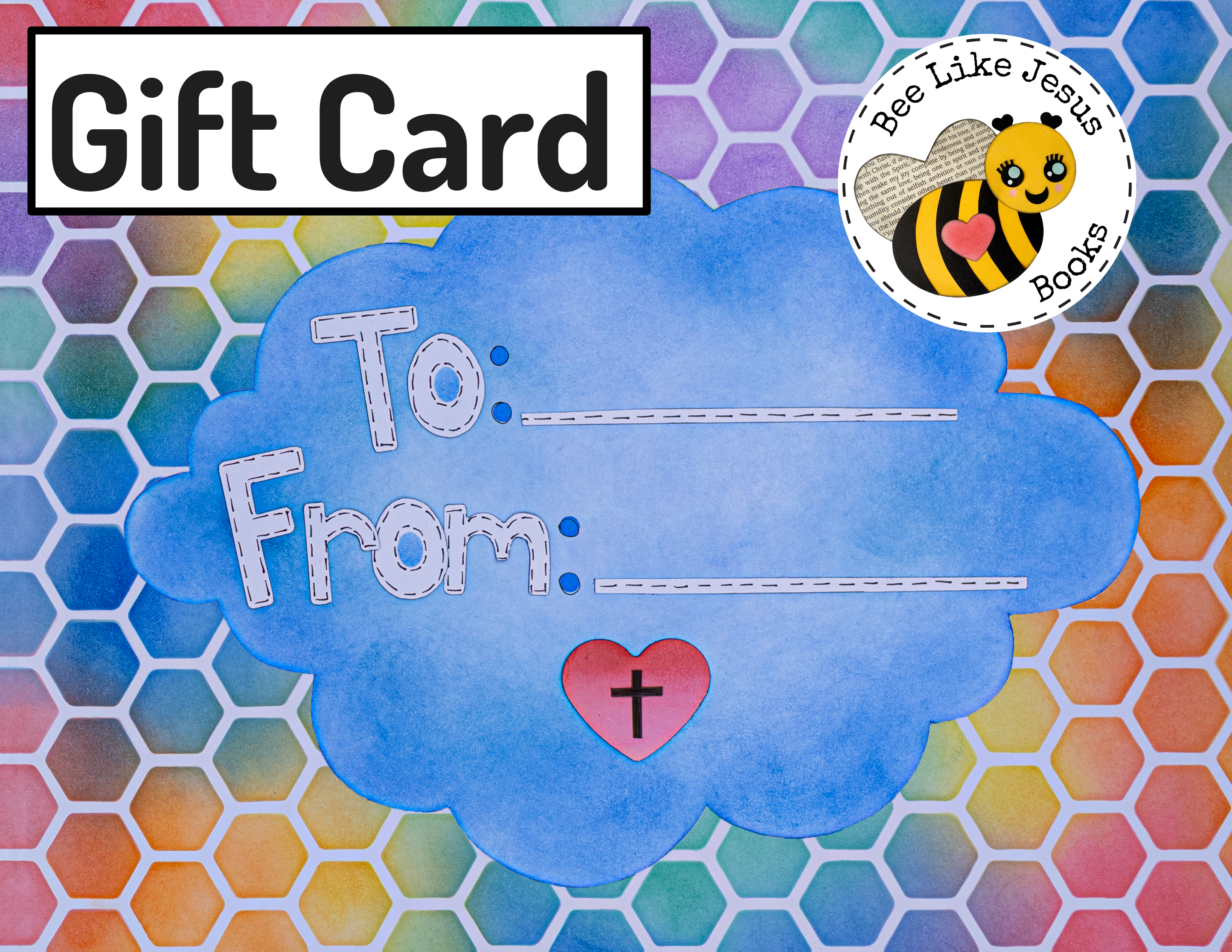 GIFT CARD: Bee Like Jesus Books